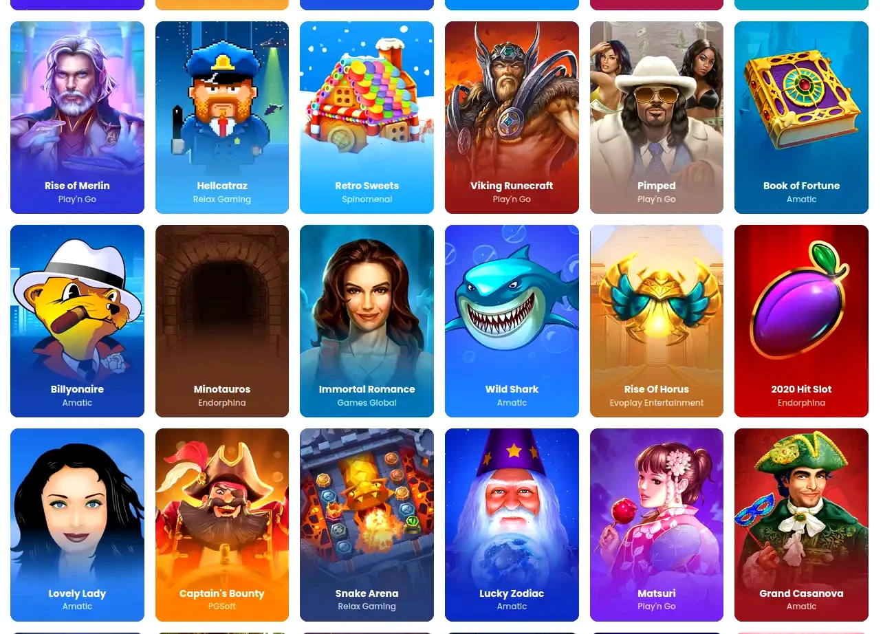 Schermata di login Winner Casino su dispositivo mobile